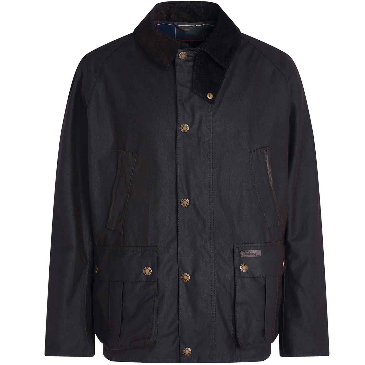 Barbour »Halton« Men's Wax Jacket | rustic | XL | 825766/XL